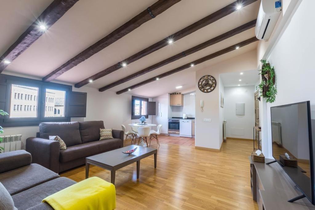 Palacio Descalzos -Atico 3B- Parking Incluido Tudela Εξωτερικό φωτογραφία